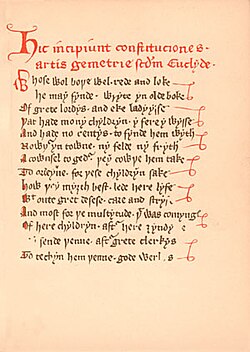 The Regius Manuscript