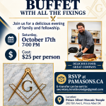 Roast Pork Buffet Flyer